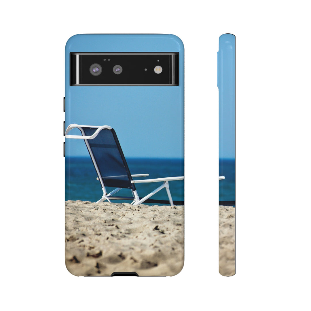 Cute Samsung Case | Cool Iphone Case | Summer Blue Beach Chair, Samsung S24, S23, S22, S21, IPhone 15 Case | Iphone 14 Case, Iphone 13 Case - Studio40ParkLane
