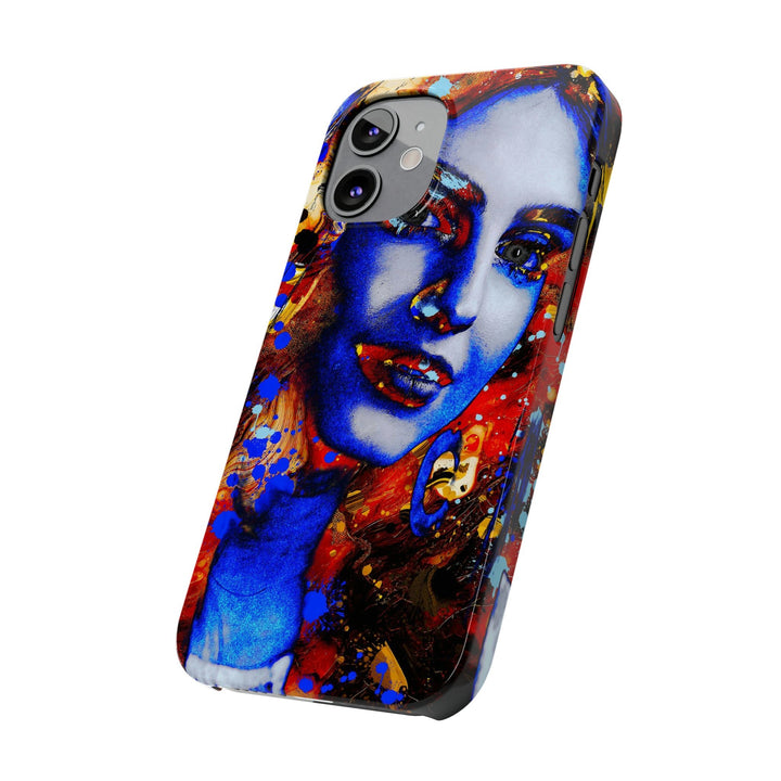 Slim Cute Phone Cases for Iphone - | iPhone 15 Case | iPhone 15 Pro Max Case, Iphone 14 Case, Iphone 14 Pro Max, Iphone 13, Marble Splash Face - Studio40ParkLane