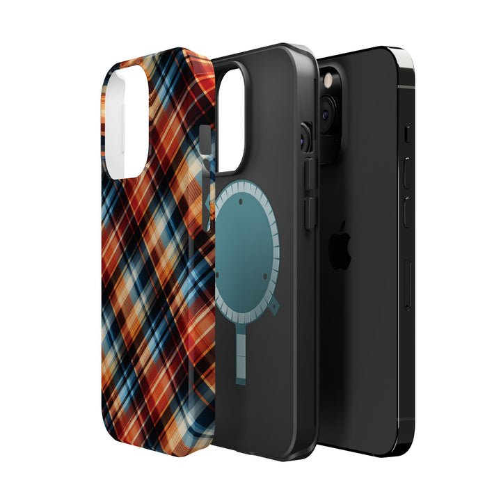 Checkered Plaid Magsafe Gift for Her Cute Phone Case for Iphone, | iPhone 16 | iPhone 15 Pro Max, Iphone 14 Pro Max, 13 12 11 10 9 8 7 - Studio40ParkLane