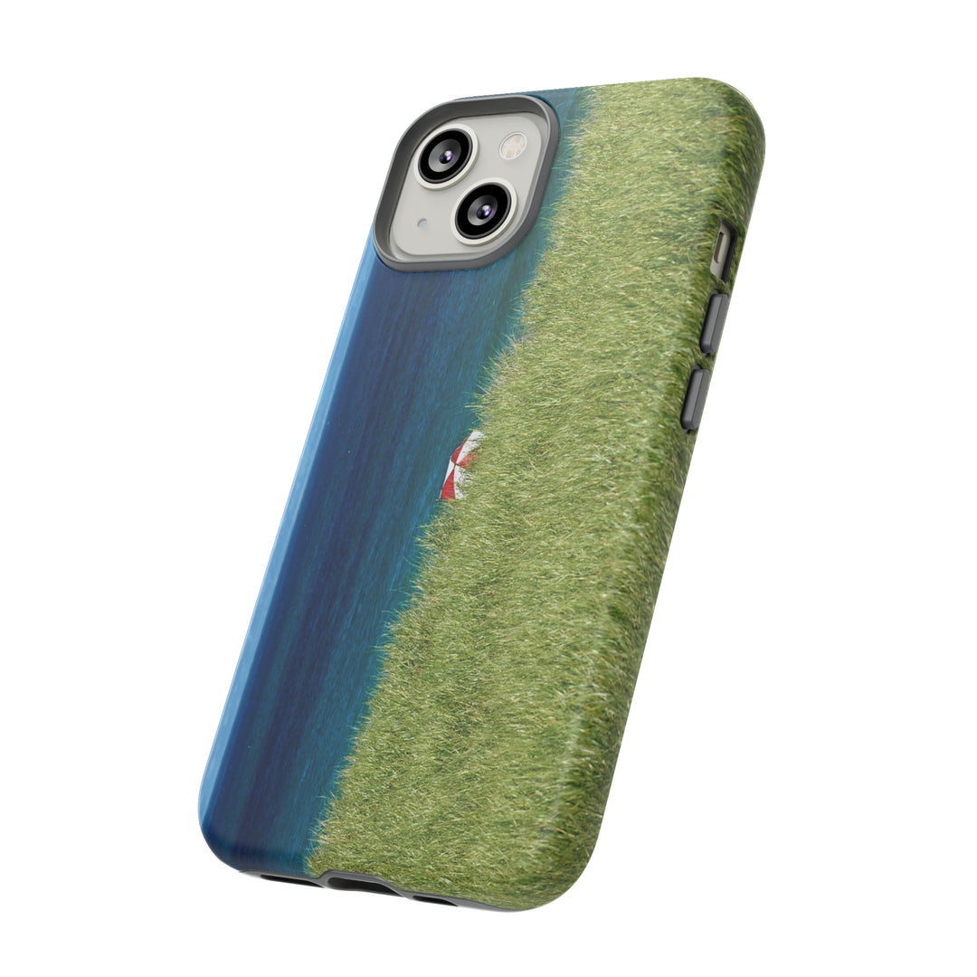 Cute IPhone Case | iPhone 15 Case | iPhone 15 Pro Max Case, Iphone 14 Case, Iphone 14 Pro Max Case IPhone Case for Art Lovers - Beach Parasol - Studio40ParkLane