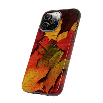 Autumn Fall Leaves Gift Cute Phone Case for, Samsung Galaxy S24, S23, S22, S21, IPhone 16 Case | Iphone 15, Iphone 14, IPhone 13 Case Mom Dad Gift