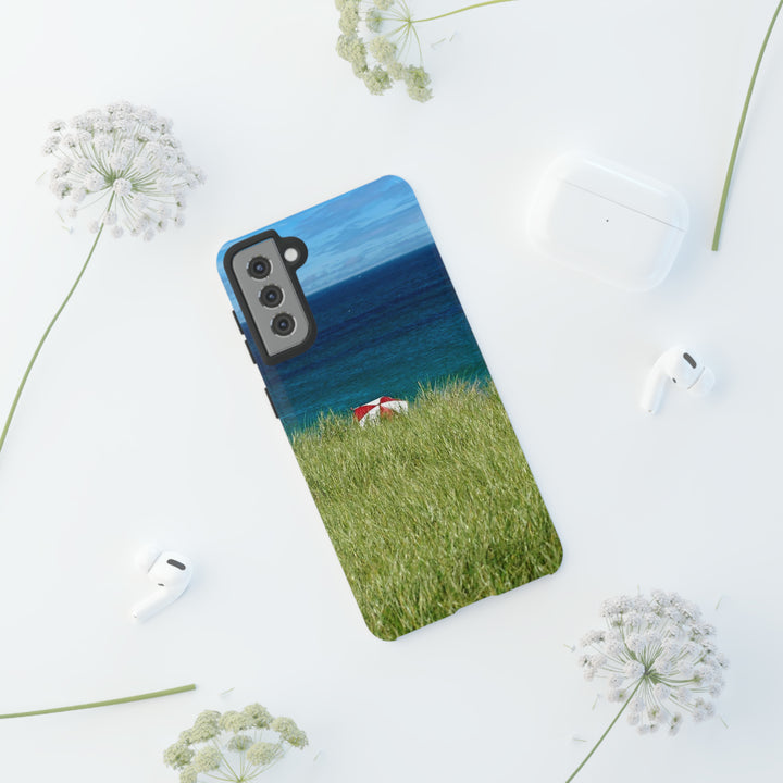 Cute Samsung Phone Case | Aesthetic Samsung Phone Case | Beach Umbrella | Galaxy S23, S22, S21, S20 | Luxury Double Layer | Cool - Studio40ParkLane