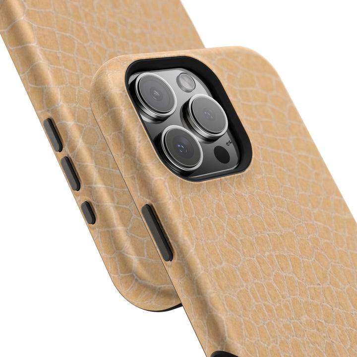 Non Leather Beige Color Pattern Magsafe Cute Phone Case for Iphone Gift for Her, | iPhone 15 Case | iPhone 15 Pro Max Case, Iphone 14, Iphone 14 Pro Max, Iphone 13, Iphone 16 - Studio40ParkLane