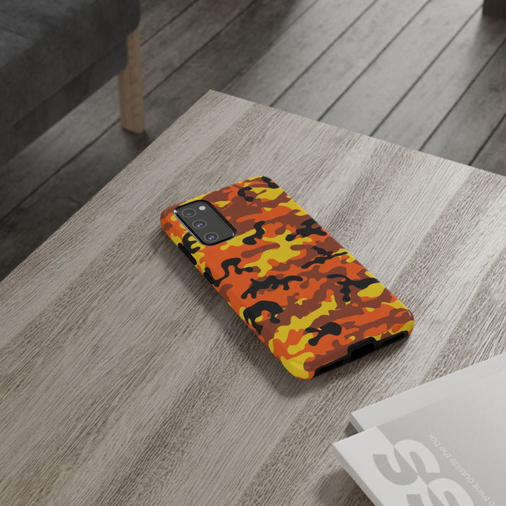 Impact Resistant, Fall camo Camouflage, Cute Phone Cases for Samsung S24, S23, S22, S21, IPhone 15 pro Iphone 14 pro Iphone 13 IPhone 12 Iphone 11 - Studio40ParkLane