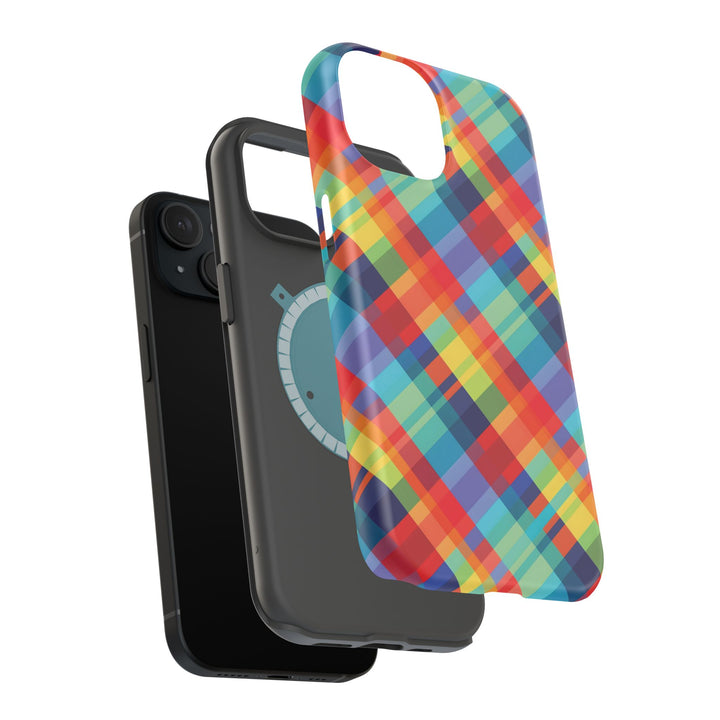 Checkered Plaid Magsafe Gift for Her Cute Phone Case for Iphone, | iPhone 16 | iPhone 15 Pro Max, Iphone 14 Pro Max, 13 12 11 10 9 8 7 - Studio40ParkLane