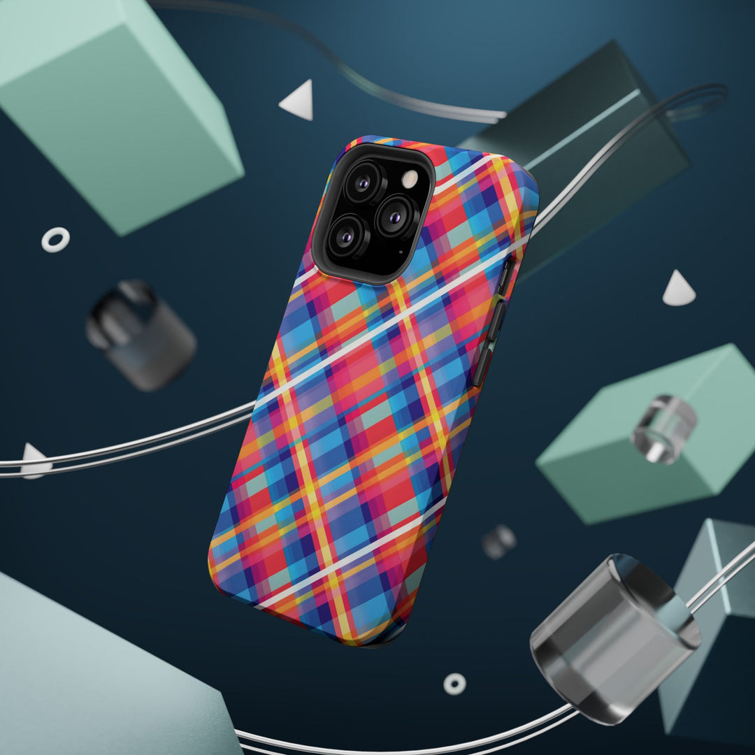 Checkered Plaid Magsafe Gift for Her Cute Phone Case for Iphone, | iPhone 16 | iPhone 15 Pro Max, Iphone 14 Pro Max, 13 12 11 10 9 8 7 - Studio40ParkLane