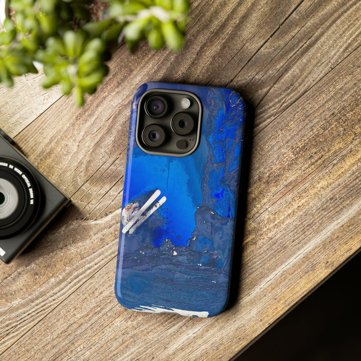 Cute IPhone Case | iPhone 15 Case | iPhone 15 Pro Max Case, Iphone 14 Case, Iphone 14 Pro Max Case IPhone Case for Art Lovers, Skiing Mountain - Studio40ParkLane