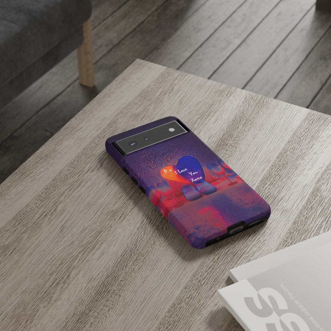 Cute Samsung Case | Cool Iphone Case | PS I love You - Heart, Samsung S24, S23, S22, S21, IPhone 15 Case | Iphone 14 Case, Iphone 13 Case - Studio40ParkLane
