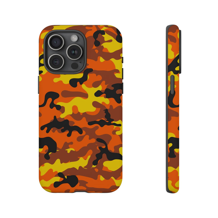 Impact Resistant, Fall camo Camouflage, Cute Phone Cases for Samsung S24, S23, S22, S21, IPhone 15 pro Iphone 14 pro Iphone 13 IPhone 12 Iphone 11 - Studio40ParkLane