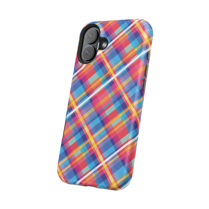 Checkered Plaid Magsafe Gift for Her Cute Phone Case for Iphone, | iPhone 16 | iPhone 15 Pro Max, Iphone 14 Pro Max, 13 12 11 10 9 8 7 - Studio40ParkLane