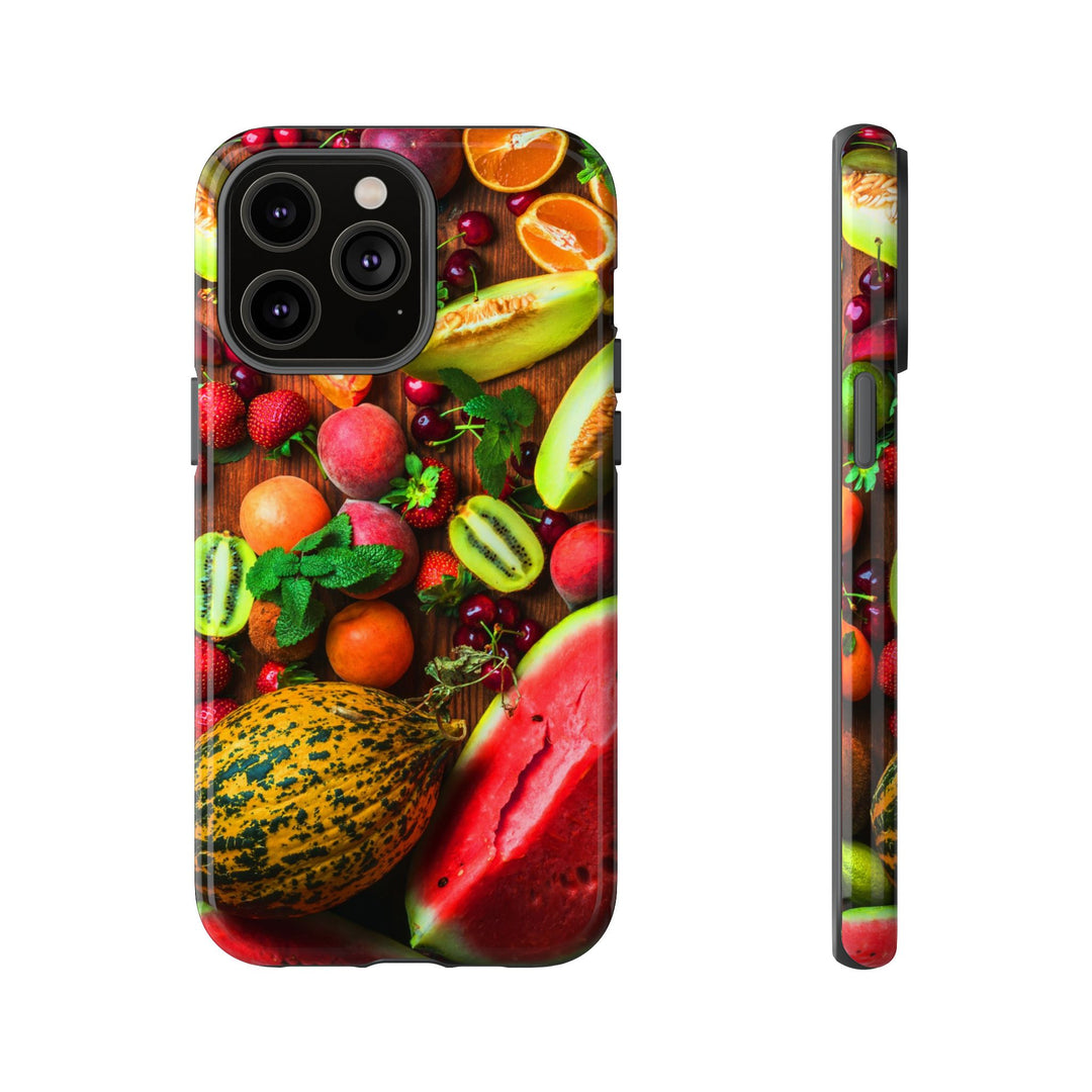 Fall Fruit Collage Cute Phone Case for, Samsung Galaxy S24, S23, S22, S21, IPhone 16 Case | Iphone 15, Iphone 14, IPhone 13 Case Mom Dad Gift - Studio40ParkLane