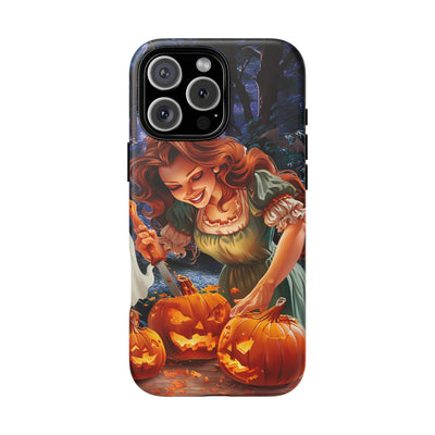 Autumn Fall Pumpkin Fairy Gift for Her Cute Phone Case for, Samsung Galaxy S24, S23, S22, S21, IPhone 16 Case | Iphone 15, Iphone 14, IPhone 13 Case