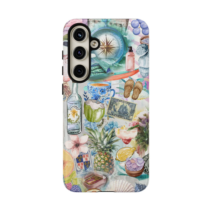 Impact Resistant, Travel Coquette Collage, Cute Phone Cases for Samsung S24, S23, S22, S21, IPhone 15 pro Iphone 14 pro Iphone 13 IPhone 12 Iphone 11 - Studio40ParkLane