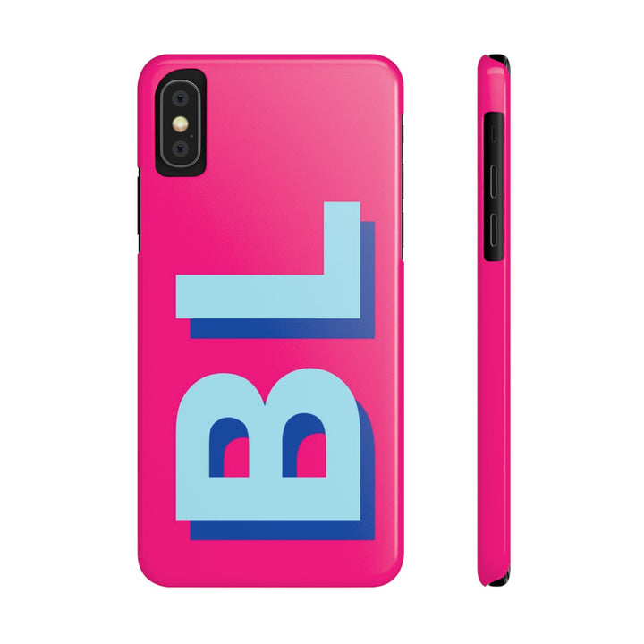 Slim Personalized Initial Custom Gift for Her Cute Phone Cases for Iphone 16 Pro Max | iPhone 15 Case | iPhone 15 Pro Max Case, Iphone 14, 13, 12, 11, 10, 8, 7 - Studio40ParkLane
