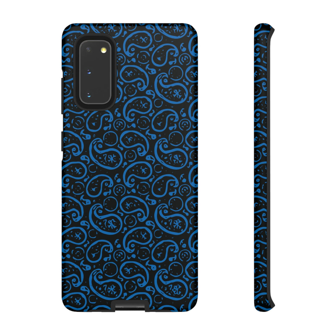 Samsung Galaxy Phone Case | Galaxy S23, S22, S21, S20 | Luxury Case Double Layered | Impact Resistant | Fashionable - Paisley 4 - Studio40ParkLane