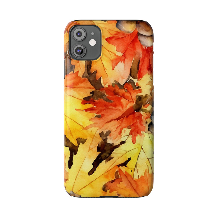 Slim Fall Leaves Slim Cute Phone Cases for Iphone | iPhone 15 Case | iPhone 15 Pro Max Case, Iphone 14, Iphone 14 Pro Max, Iphone 13 - Studio40ParkLane