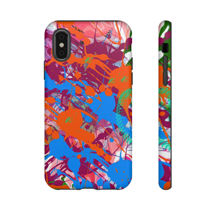 Cute IPhone Case | iPhone 15 Case | iPhone 15 Pro Max Case, Iphone 14 Case, Iphone 14 Pro Max Case IPhone Case for Art Lovers Fall Paint Splash - Studio40ParkLane
