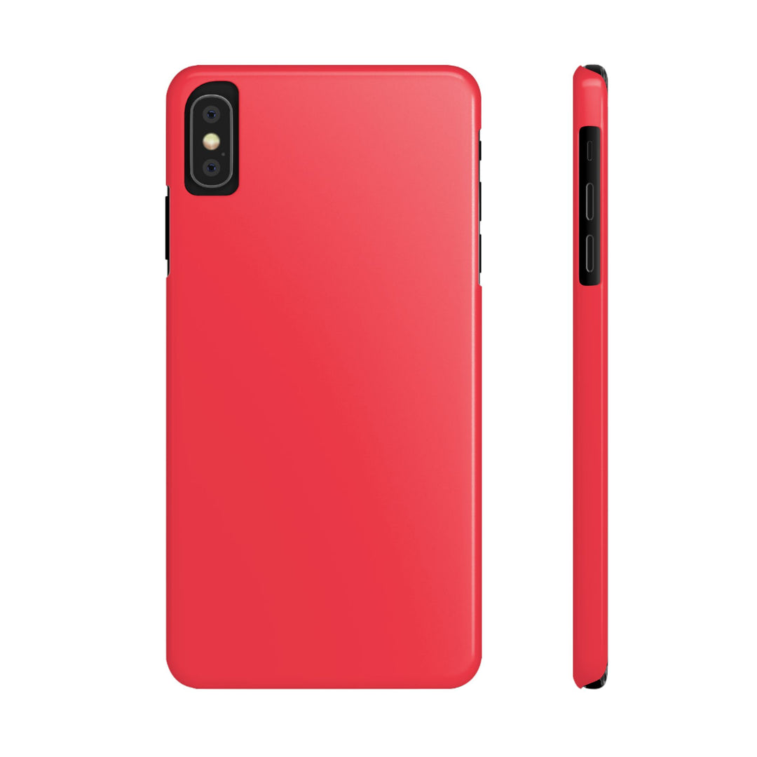 Slim Red Rouge Gift for Her Aesthetic Cute Phone Case for Iphone 16 - | iPhone 15 Pro Max Case | iPhone 14 Case 13 12 11 10 9 8 7 - Studio40ParkLane