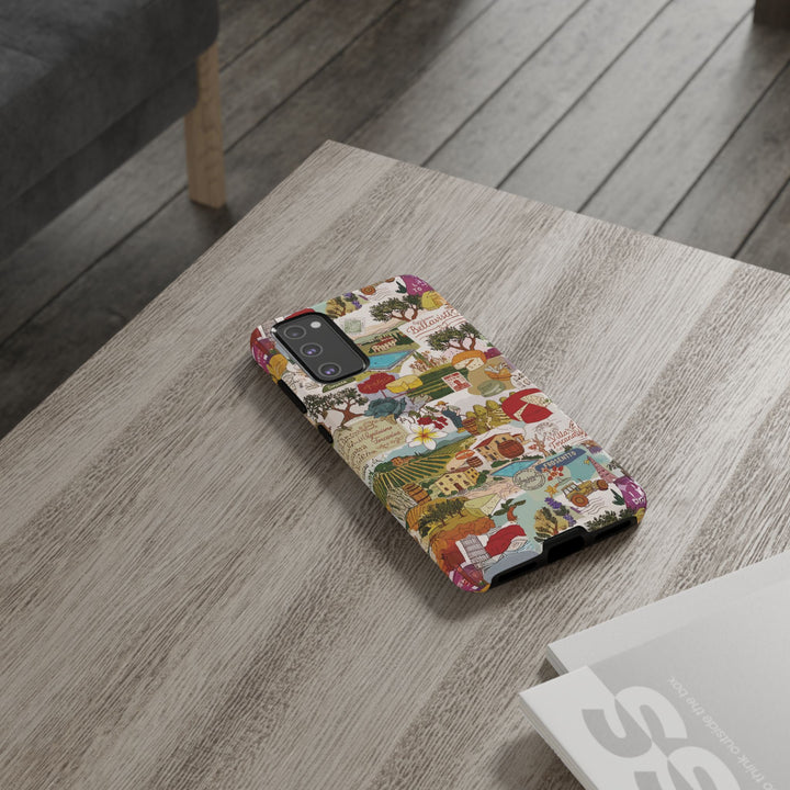 Italy Tuscany Coquette Collage Tough Premium Phone Case - For iPhone 17 Pro Max iPhone 16 Pro iPhone 15 Iphone 14 Plus 13 Pro 12 11 10 XR - Studio40ParkLane