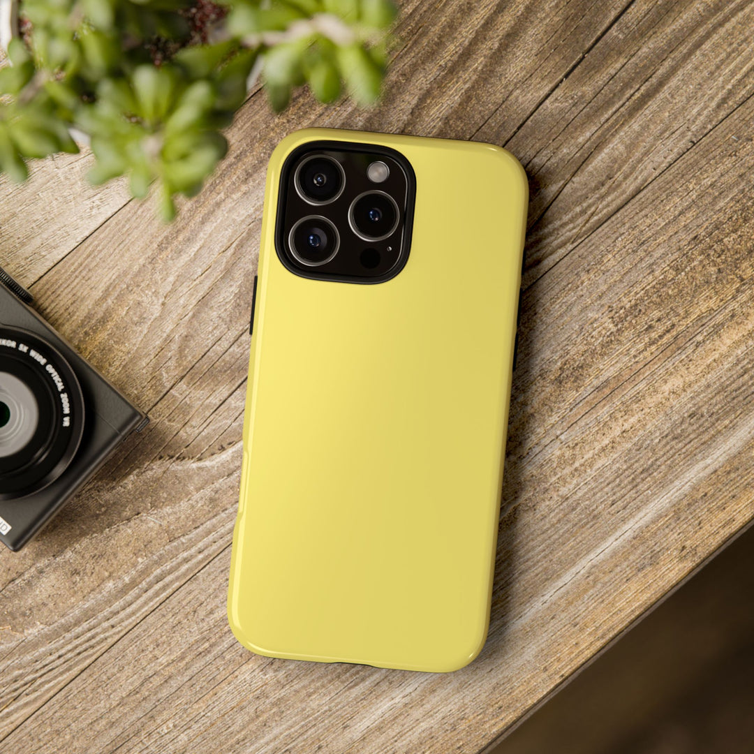 Premium Tough Light - Yellow Gift for Her Cute Phone Cases for Samsung S25 S24, S23, S22, S21, Iphone, 16, 15, 14, 13 Pro Max Ultra - Studio40ParkLane