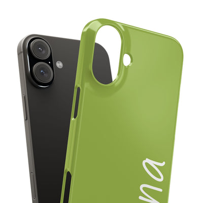 Personalized Initial Name Custom Slim Phone Cases for Iphone 16 Pro Max | iPhone 15 Case | iPhone 15 Pro Max Case, Iphone 14, 13, 12, 11, 10, 8, 7 - Studio40ParkLane