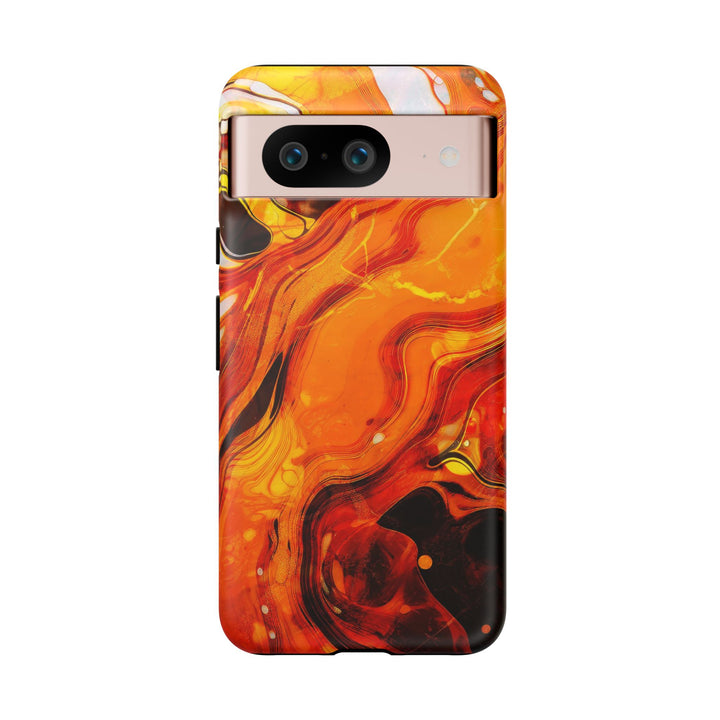 Impact Resistant, Fall Colors Marble, Cute Phone Cases for Samsung S24, S23, S22, S21, IPhone 15 pro Iphone 14 pro Iphone 13 IPhone 12 Iphone 11 - Studio40ParkLane