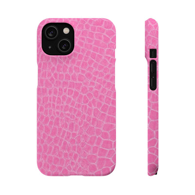 Snap Non Leather Pink Color Pattern Gift for Her Cute Phone Cases for Samsung Galaxy S24, S23, S22, S21, S20, Plus, Ultra, Iphone 16, 15, 14, Pro and Max - Studio40ParkLane