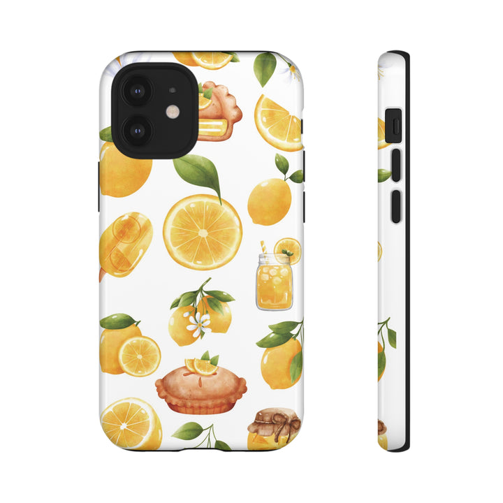 Cute IPhone Case | Summer Fruit Lemon, iPhone 15 Case | iPhone 15 Pro Case, Iphone 14 Case, Iphone 14 Pro Max Case, Protective Iphone Case - Studio40ParkLane