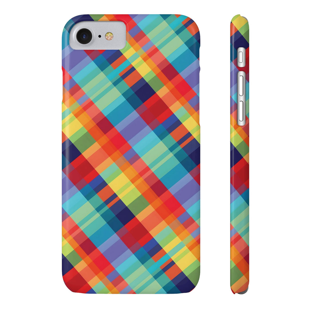 Slim Checkered Plaid Gift for Her Cute Phone Cases for Iphone 16 Pro Max | iPhone 15 Case | iPhone 15 Pro Max Case, Iphone 14, 13, 12, 11, 10, 8, 7 - Studio40ParkLane