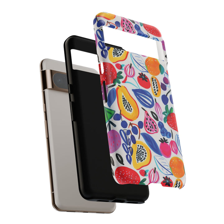 Premium Tough Summer Fruit Collage Gift for Her Cute Phone Cases for Samsung and Iphone, 16, 15, 14, S24, S23, S22, S21, S20, Plus, Ultra, Pro - Studio40ParkLane