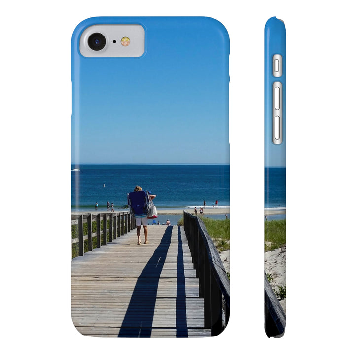 Slim Cute Phone Cases for Iphone - | iPhone 15 Case | iPhone 15 Pro Max Case, Iphone 14 Case, Iphone 14 Pro Max, Iphone 13, Summer Beach Walk - Studio40ParkLane