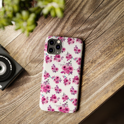 Slim Spring Flowers Gift for Her Cute Phone Cases for Iphone 16 Pro Max | iPhone 15 Case | iPhone 15 Pro Max Case, Iphone 14, 13, 12, 11, 10, 8, 7 - Studio40ParkLane