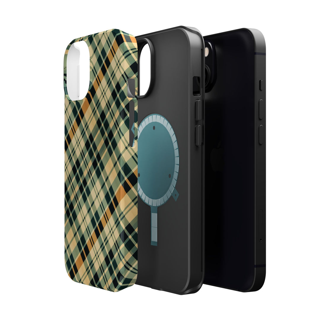 Checkered Plaid Magsafe Gift for Her Cute Phone Case for Iphone, | iPhone 16 | iPhone 15 Pro Max, Iphone 14 Pro Max, 13 12 11 10 9 8 7 - Studio40ParkLane