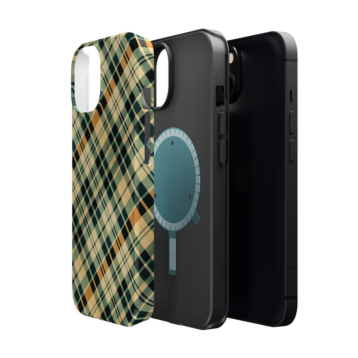 Checkered Plaid Magsafe Gift for Her Cute Phone Case for Iphone, | iPhone 16 | iPhone 15 Pro Max, Iphone 14 Pro Max, 13 12 11 10 9 8 7 - Studio40ParkLane