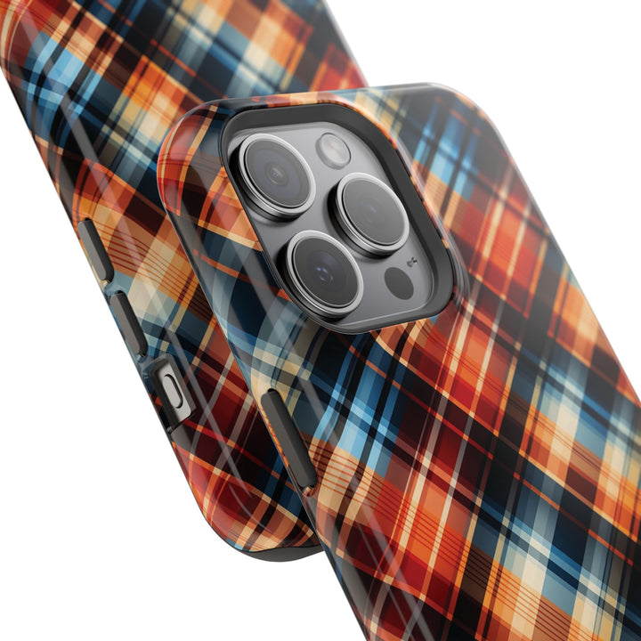 Checkered Plaid Magsafe Gift for Her Cute Phone Case for Iphone, | iPhone 16 | iPhone 15 Pro Max, Iphone 14 Pro Max, 13 12 11 10 9 8 7 - Studio40ParkLane