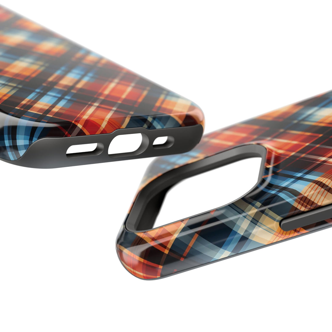 Checkered Plaid Magsafe Gift for Her Cute Phone Case for Iphone, | iPhone 16 | iPhone 15 Pro Max, Iphone 14 Pro Max, 13 12 11 10 9 8 7 - Studio40ParkLane