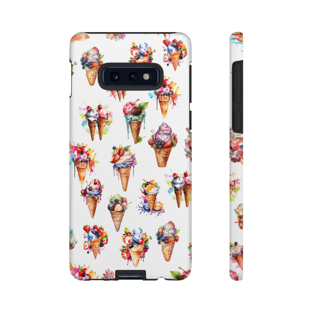 Impact Resistant, Summer Icecream, Cute Phone Cases for Samsung S24, S23, S22, S21, IPhone 15 pro, Iphone 14 pro, Iphone 13 IPhone 12, Iphone 11 - Studio40ParkLane