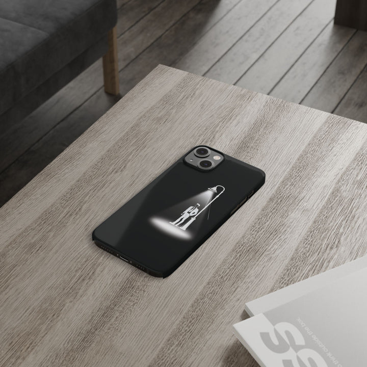 Slim Mystery Man Spotlight Gift for Her Cute Phone Cases for Iphone 16 Pro Max | iPhone 15 Case | iPhone 15 Pro Max Case, Iphone 14, 13, 12, 11, 10, 8, 7 - Studio40ParkLane