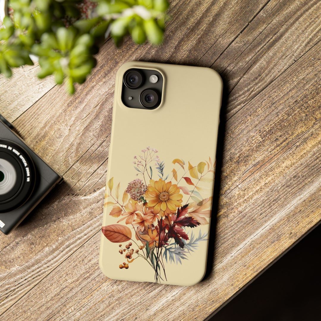 Slim Fall Autumn Leaves Gift for Her Cute Phone Cases for Iphone 16 | iPhone 15 Case | iPhone 15 Pro Max Case, Iphone 14, Iphone 14 Pro Max, Iphone 13, Slim - Studio40ParkLane