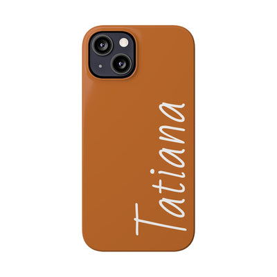 Personalized Initial Name Custom Slim Phone Cases for Iphone 16 Pro Max | iPhone 15 Case | iPhone 15 Pro Max Case, Iphone 14, 13, 12, 11, 10, 8, 7 - Studio40ParkLane