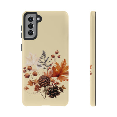 Fall Leaves Foliage Cute Phone Case for, Samsung Galaxy S24, S23, S22, S21, IPhone 16 Case | Iphone 15, Iphone 14, IPhone 13 Case Mom Dad Gift