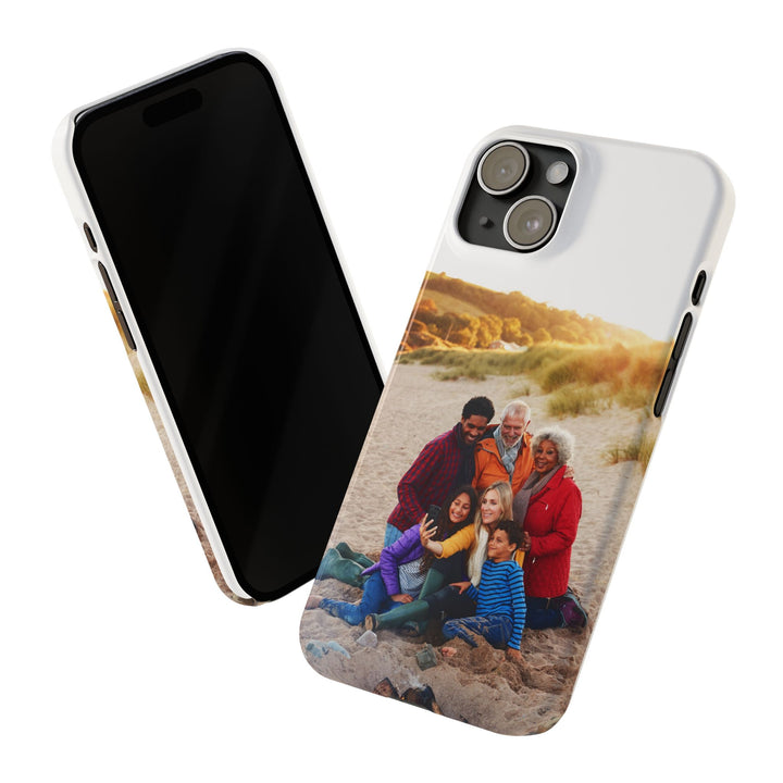 Slim Custom Personalized Family Photo Phone Cases for Iphone 16 | iPhone 15 Case | iPhone 15 Pro Max Case, Iphone 14, Iphone 14 Pro Max, Iphone 13, Slim - Studio40ParkLane