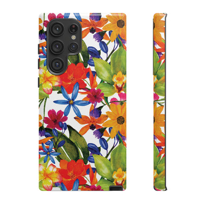 Premium Tough Spring Flowers Cute Phone Cases for Samsung S24, S23, S22, S21, S20, Plus and Ultra, Iphone 16 Pro Max,15, 14, 13, 12, 11, 10 - Studio40ParkLane