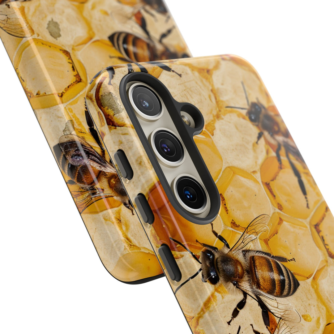 Cute Samsung Case | Cool Iphone Case | Honey Bees, Samsung S24, S23, S22, S21, IPhone 15 Case | Iphone 14 Case, Iphone 13 Case - Studio40ParkLane
