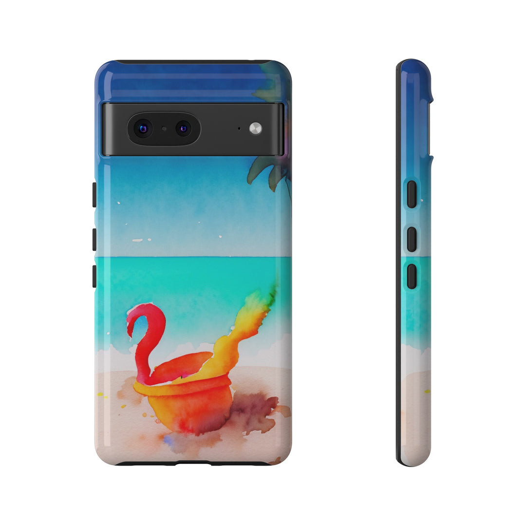 Cute Samsung Case | Cool Iphone Case | Summer Colorful Beach Bucket, Samsung S24, S23, S22, S21, IPhone 15 Case | Iphone 14 Case, Iphone 13 Case - Studio40ParkLane