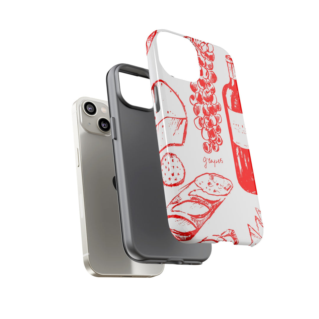 Impact Resistant, Italian French, Cute Phone Cases for Samsung S24, S23, S22, S21, IPhone 15 pro Iphone 14 pro Iphone 13 IPhone 12 Iphone 11 - Studio40ParkLane