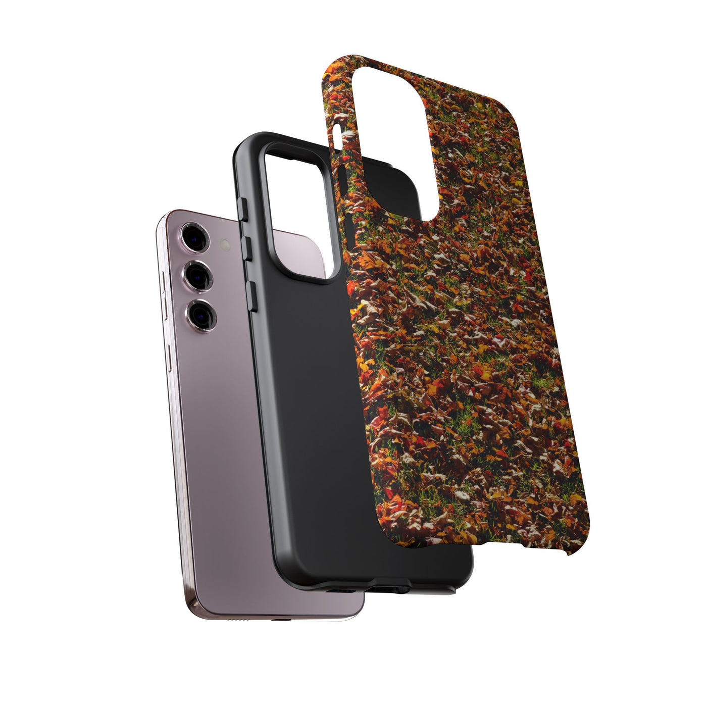 Impact Resistant, Fall Leaves Collage, Cute Phone Cases for Samsung S24, S23, S22, S21, IPhone 15 pro Iphone 14 pro Iphone 13 IPhone 12 Iphone 11