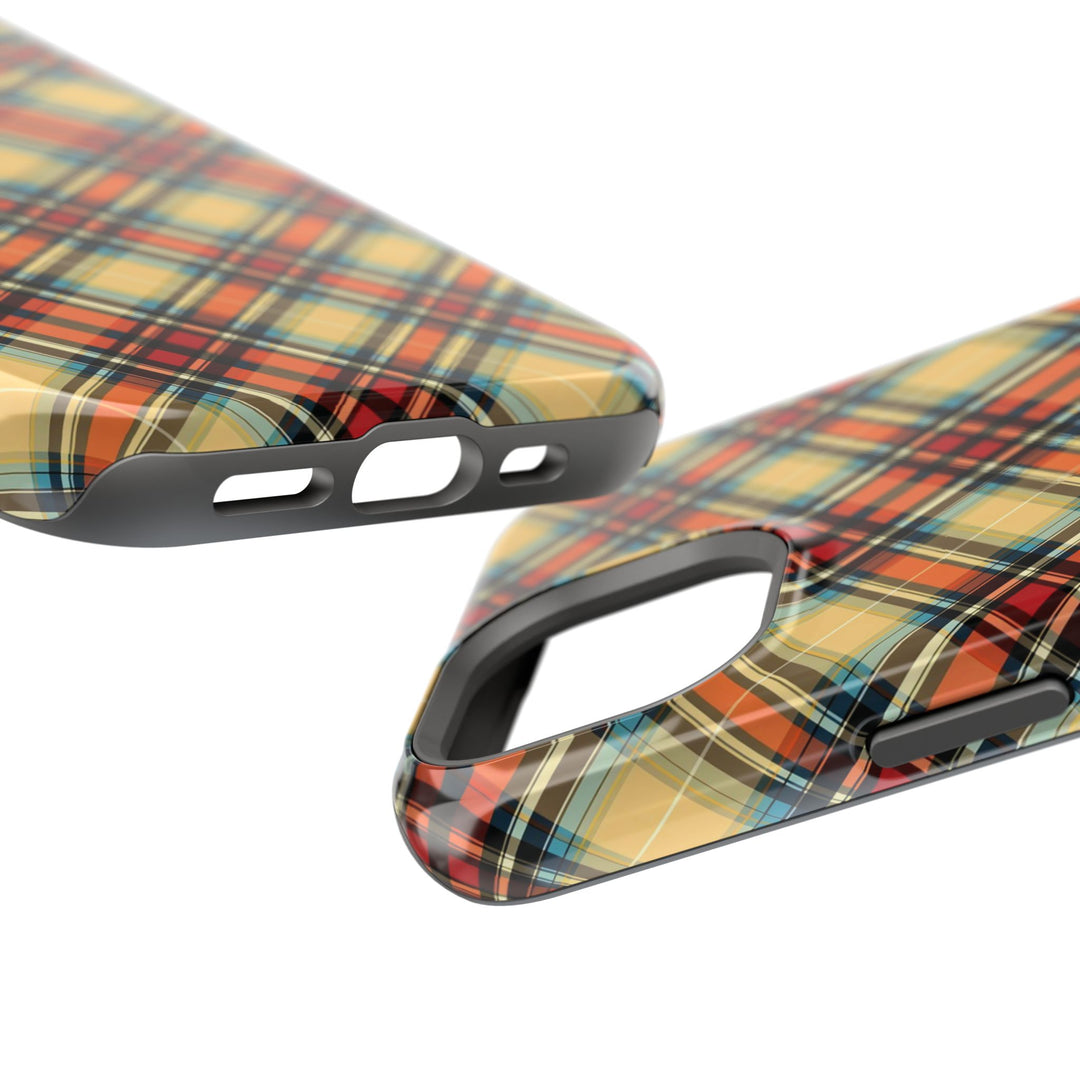 Checkered Plaid Magsafe Gift for Her Cute Phone Case for Iphone, | iPhone 16 | iPhone 15 Pro Max, Iphone 14 Pro Max, 13 12 11 10 9 8 7 - Studio40ParkLane