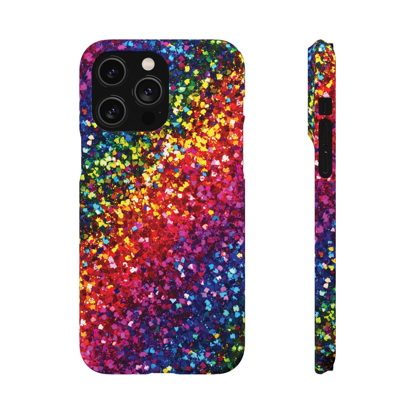 Snap Non-Glitter Muted Color Play on "Faux" Glitter Effect Cute Phone Cases for Samsung and Iphone, 16, 15, 14, S24, S23, S22, S21, S20, Plus and Ultra