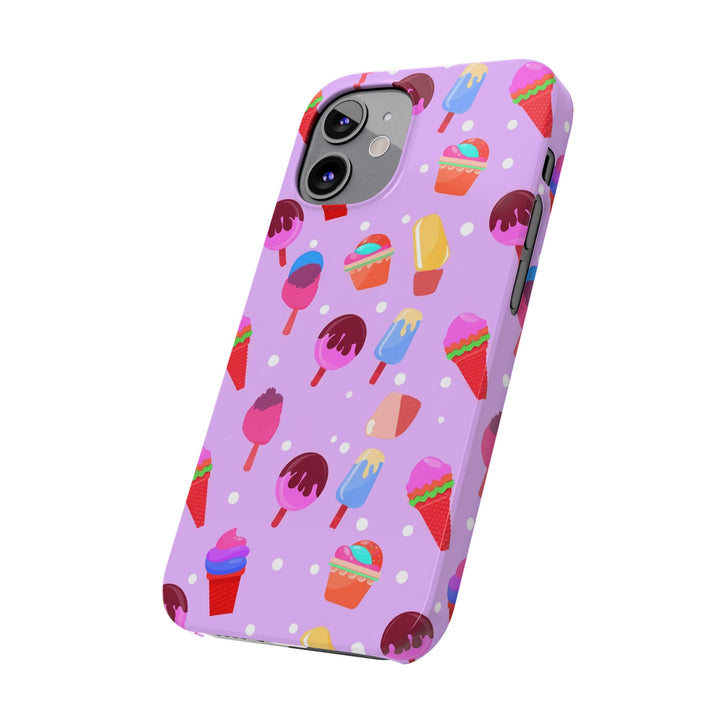 Slim Cute Phone Cases for Iphone - | iPhone 15 Case | iPhone 15 Pro Max Case, Iphone 14 Case, Iphone 14 Pro Max, Iphone 13, Summer Ice - cream Pink - Studio40ParkLane
